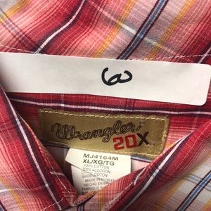 MENS SS (Short Sleeve) - Wrangler - XL (Item #60)